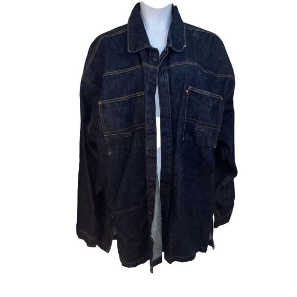 Urban Culture By Propain Men's Denim Jacket Blue 4X - Picture 1 of 6